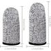 Cut Resistant Finger Cots - 20 Pcs Protector for Cuts, Anti-Slip, Reusable - Kitchen, Work, Sculpture Glove Extender - Gray - Buy Online on GoSupps.com