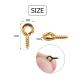 Screw Eye Pins 600pcs Mini Eye Pins Hooks for Jewelry Making - 6 Colors - Buy Online on GoSupps.com