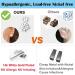 Earring Lifters Set - 3 Pairs Hypoallergenic Backs for Droopy Ears - Adjustable Crown Design in Silver and Gold - 8MM Size - Buy Online on GoSupps.com