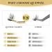 Cluster Eyelashes - 480 PCs DIY D Curl Individual False Eyelash Extensions - Soft & Light for Home Use (Qu07-D Mix 10-18mm) - Buy Online on GoSupps.com