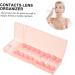 Homsfou 8-Color Contact Lens Cases - Eye Protection & Organizer | Durable PP Stylish Rosa - 21x7x2.5cm - Buy Online on GoSupps.com