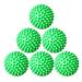 Reusable Dryer Balls for Laundry Anti-Static Fabric Softener 6 Pack (Dark Green)