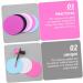 Anneome 6 pi ces Palette de Nail Art Silicone Plaques de M lange pour Vernis Ongles Pigments et Maquillage Outil de Manucure Professionnel et Usage Domestique - Buy Online on GoSupps.com