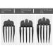 Perfeclan 3 Replacement Guide Combs for Hair Clippers - 32mm 38mm 51mm Attachments for Stylists & Hairdressers - Black - Buy Online on GoSupps.com