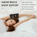 Elbow Brace with 2 Metal Splints for Tendonitis, Ulnar Nerve Entrapment, Cubital Tunnel Syndrome - Night Splint for Men & Women - Buy Online on GoSupps.com