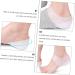 FRCOLOR Heel Cover Set - White Formal Wear Protection Pad for Men | 9.4x6.2x3cm - International Shipping - Buy Online on GoSupps.com