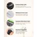 Mikimini Black Small Shower Cap for Kids - Double Layer Waterproof Bathing Hair Cap with Reusable PEVA Lining - Cute & Stretchy Shower Hat - Buy Online on GoSupps.com