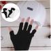 FOMIYES 2 Pairs Pink Gloves Sun Gloves Manicure Gloves Anti Uv Manicure Uv Gloves Nail Art Uv Gloves Nail Art Supplies Nail Uv Gloves Uv Nail Gloves Nail Lamp Nylon Thin Section 21x12x0.1cm As Shown - Buy Online on GoSupps.com