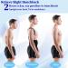 Shop S-5XL Plus Size Posture Corrector Back Brace for Men Women & Teens - Black Full Back Support Belt - Ideal for Scoliosis & Hunchback Correction - Buy Online on GoSupps.com
