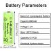1.2V AA NIMH 900mAh Rechargeable Batteries - 12 Pack for Outdoor Solar Lights & LED String Lights - Buy Online on GoSupps.com