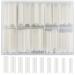 200 Pcs Extra Long C Curve Nail Tips  Acrylic Nail Tips  Half Cover Straight Square Tapered Nail Tips  Natutal Color Press on Nail Tips for Acrylic Nails Professional  for Nail Salons Home DIY
