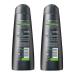Dove Men+Care 2 in 1 Shampoo and Conditioner 12 Fl Oz - Fresh and Clean (Pack of 2) - Buy Online on GoSupps.com