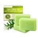 Tea Tree Oil Soap Bar Relief Soap Bar for Skin Deep Pore Cleansing Gentle Exfoliation for HealthySkin PlantBased Formula for Face & Body Suitable for All Skin 3