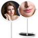 Ettori Makeup Mirror Dual Sided Vanity Mirror 1X/5X Magnification 360 Swivel Round - White - Buy Online on GoSupps.com
