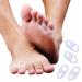 Buy 2 Pairs of Soft Silicone Toe Separators | Little Toe Correctors & Protectors - International Shipping Available - Buy Online on GoSupps.com