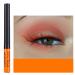 Coloured Eyeliner Matte Liquid Eyeliner Orange Eyeliner Long-Lasting Waterproof Liquid Eye Liner Highly-Pigmented Colourful Eyeliner for Eye Makeup Tools Black White Purple Brown(Only Orange) Orange-07
