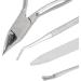 Professional Stainless Steel Nail Clippers Set with Ergonomic Design Durable Construction and Portable Kit Suitable for Manicure At Home - Buy Online on GoSupps.com