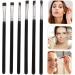 Didiseaon 6pcs Flat Eyebrow Brush Makeup Brush Cosmetics Tool Eye Liner Brush Eyes Travel Wooden Pole - Buy Online on GoSupps.com