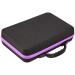 Oils Bag Carrying Case for Essential Oils - Hard Case for 60 Bottles (5ml 15ml) - Purple - International Shipping Available - Buy Online on GoSupps.com