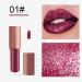 Buy WeixinBuy 4 Colors Matte Metallic Lip Gloss Set - Waterproof Glitter Shimmer Flip Lipsticks | Diamonds Pearl Liquid Lipstick Kit - International Shipping Available - Buy Online on GoSupps.com