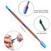 SoHai Cuticle Trimmer with Pusher | Cuticle Remover Nipper & Pusher Set - Colorful | Manicure Pedicure Tool Kit - Buy Online on GoSupps.com