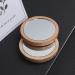 Solustre 3PCs Handheld Wood Makeup Mirror Set - Mini Cosmetic Mirrors for Girls & Women | Ideal for Home & Outdoor Use - Buy Online on GoSupps.com