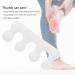Natudeco 2 Set Toe Separator Corrector Straightener Silicone Toe Thumb Valgus Orthosis for Overlapping Toes and Restore Toes - Buy Online on GoSupps.com