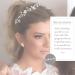JAKAWIN Silver Bridal Flower Hair Vine Headpiece - Wedding Hair Accessory for Women - Buy Online on GoSupps.com