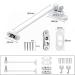 2PC Child Locking Window Safety Lock - Childproof Cable Closure for Home & Commercial Use | Baby Safety Lock with Wrenches - Buy Online on GoSupps.com