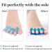 4PCS Silicone Gel Toe Stretcher Set for Plantar Fasciitis and Toe Alignment - Green - Buy Online on GoSupps.com
