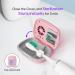 ELMWAY UV Toothbrush Sterilizer Case with Fan and USB Rechargeable for Travel or Home Long Battery Life and Improved Case Ventilation(Pink) Sterilize+fan Sf-pink - Buy Online on GoSupps.com