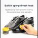 AQWAL Leather Repair Cream Liquid Shoe Polish Cream Shoe Polish Shoe Care Shoe Cream With Sponge Applicator Protects Leather From Scuffs And Scratches Best For All Kind Of Leather Surfaces Mix - Buy Online on GoSupps.com