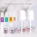 Burano Dip Powder Nail Kit Starter - 6-Color Glitter Pink Nude Set with Base & Top Coat | Perfect for Beginners | All-In-One Summer Nail Art - Buy Online on GoSupps.com