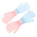 EXCEART 1 Set 2 Pairs Scrub Gloves Bathing Gloves Bath mitt Bath Gloves exfoliating Gloves Skin exfoliating Glove Shower Gloves Body for Women Bath Sponge Polyester spa Miss Frosted