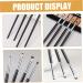 Beavorty 8 Pcs Eye Shadow Brush Set Eyeshadow Brush Fine Precision Eyeliner Brush Eye Liner Brush for Makeup 16.90X0.40X0.40CMx2pcs Blackx2pcs - Buy Online on GoSupps.com