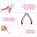 Hair Extension Pliers 3 Piece Professional Hair Extension Kit Hair Extension Tools with 3 Hole Hair Extension Clamp Loop Needle Threader and Pull-Out Needle for Nano Beads and Micro Link Beads - Buy Online on GoSupps.com