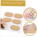 Gatuida 20 Sheets Anti-wear Corn Stickers Toe Corn Cushions Abrasion Proof Cushion Foam Pads Corn Toe Pads Oval Corn Pads Corn Removal for Toes Cotton Corn Kernels Self-Adhesive - Buy Online on GoSupps.com