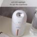 Hey Dewy Wireless Rechargeable Portable Cool Mist Humidifier (Pearl) - Self-Care Skin-Nourishing Hydration - Buy Online on GoSupps.com