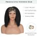 Aminow Kinky Straight Headband Wig - Soft & Natural Human Hair Look - Glueless Long Black Italian Yaki Half Wig 14 for Black Women - Buy Online on GoSupps.com