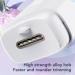 Electric Nail Clipper Corta U as Electrico Bebe 2 in 1 Electric Nail Clipper with Light Grinding Discs Type C Baby Nail Clippers Fast Charging Automatic Nail Cutter White - Buy Online on GoSupps.com
