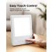 UV-Free 10000 Lux Light Therapy Lamp | Bright White LED Light with Touch Control | 3 Brightness Levels & 6 Timer Settings | Memory Function | Compact Size for Home, Office, Travel - Buy Online on GoSupps.com