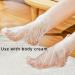 Lot de 200 protections de bain en cire de paraffine avec autocollants couvre-pieds en plastique pais sacs th rapeutiques jetables pour spa p dicure traitement la cire chaude chaussures d'essai One size fits all - Buy Online on GoSupps.com
