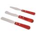 Premium Stainless Steel Wax Spatula Set with Wooden Handle - Efficient Body Hair Removal Tool for Smooth Skin - Buy Online on GoSupps.com