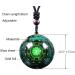 Orgonite Pendant Malachite Crystal Quartz Necklace for Emf Protection Chakra Healing Gift for Women and Men - Buy Online on GoSupps.com