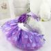 Yekeyi Spring-Summer Princess Dress for Pets - Cute Tutu Costumes for Rabbits Dogs & Cats - XL Violet Leaves Decor - Buy Online on GoSupps.com
