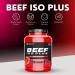 OUT ANGLED Beef Iso Plus Zero Fat 90% Beef Protein Isolate 1.8kg (Juicy Watermelon) | BCAAs Glutamine EAAs Coenzyme Q10 - Buy Online on GoSupps.com