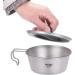ATiAP Sierra Titanium Folding Bowl 350ML - Outdoor Camping & Hiking Cookware - Buy Online on GoSupps.com