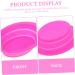 FRCOLOR Cleaning Pad Brush Cleaner Silicone Makeup Cleaning Brush Silicone Brush Cleaning Mat Brush Cleaning Pad Cleaning Scrubber Tool Brush Cleaner Brush Washer 14.5x11cm Rosy - Buy Online on GoSupps.com