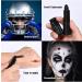 Eye Black Stick for Sports Black Lipstick Eyeshadow Body Face Painting Colours Black Creamy Sticks for Football Baseball Softball and Halloween Party Makeup (# 2PCS) - Buy Online on GoSupps.com