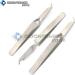 OdontoMed2011 Reverse Action Tweezer Set - 3 Pieces Orthodontic Instruments for Dental Bonding & Bracket Placement - Buy Online on GoSupps.com